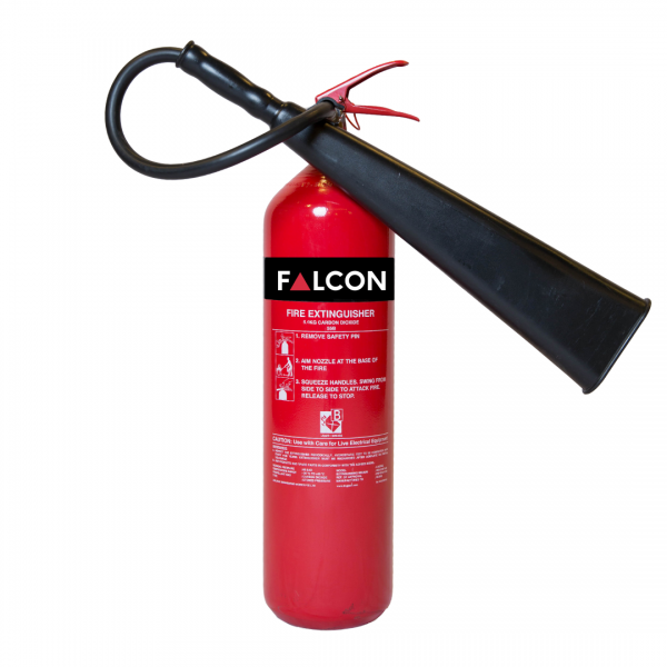 C02 fire store extinguisher